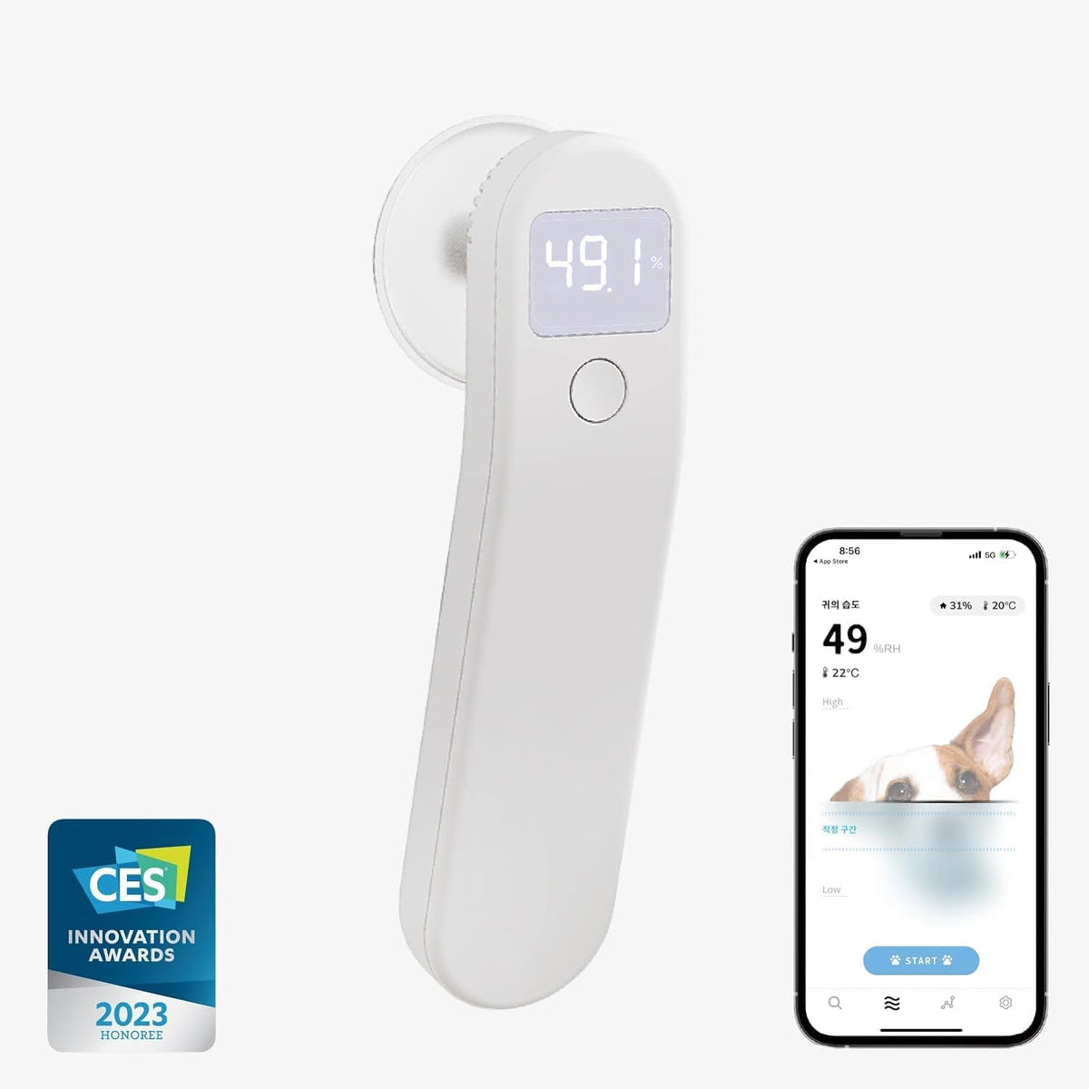 DearBuds PE Pro: Ear health care device for Pets, ear dryer, ear