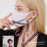 [BTS 10th Anniversary] TinyTAN inspired by BTS Mask Neck Strap / TinyTAN Official Licensed Goods